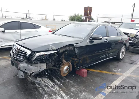 2014 Mercedes-Benz S 550 z USA, uszkodzony, nr VIN WDDUG8CB1EA023125